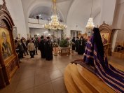 26-Великая вечерня в день Рождества Христова была совершена в главном храме Восточного Казахстана