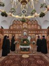 28-Великая вечерня в день Рождества Христова была совершена в главном храме Восточного Казахстана