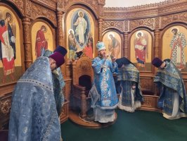 «Днесь спасения нашего главизна». Праздник Благовещения Пресвятой Богородицы в Андреевском кафедральном соборе
