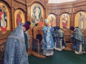 1-«Днесь спасения нашего главизна». Праздник Благовещения Пресвятой Богородицы в Андреевском кафедральном соборе