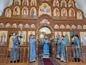 17-«Днесь спасения нашего главизна». Праздник Благовещения Пресвятой Богородицы в Андреевском кафедральном соборе