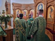 2-Всенощное богослужение в Андреевском кафедральном соборе в канун Вербного воскресения