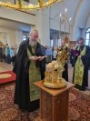 9-Всенощное богослужение в Андреевском кафедральном соборе в канун Вербного воскресения