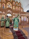 13-Всенощное богослужение в Андреевском кафедральном соборе в канун Вербного воскресения