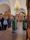 15-Всенощное богослужение в Андреевском кафедральном соборе в канун Вербного воскресения