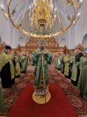 23-Всенощное богослужение в Андреевском кафедральном соборе в канун Вербного воскресения