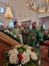 24-Всенощное богослужение в Андреевском кафедральном соборе в канун Вербного воскресения