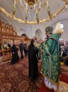 27-Всенощное богослужение в Андреевском кафедральном соборе в канун Вербного воскресения