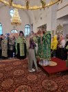 29-Всенощное богослужение в Андреевском кафедральном соборе в канун Вербного воскресения