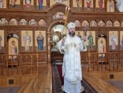 11-В Лазареву субботу архиепископ Амфилохий совершил Божественную Литургию в главном храме епархии
