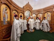 12-В Лазареву субботу архиепископ Амфилохий совершил Божественную Литургию в главном храме епархии