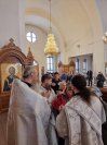 32-В Лазареву субботу архиепископ Амфилохий совершил Божественную Литургию в главном храме епархии