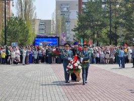 Архиепископ Амфилохий принял участие в мероприятиях, посвящённых Дню Победы