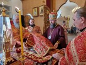 3-В праздник святого великомученика Пантелеимона в старейшем храме города Усть-Каменогорска была совершена Божественная Литургия
