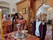 10-В праздник святого великомученика Пантелеимона в старейшем храме города Усть-Каменогорска была совершена Божественная Литургия