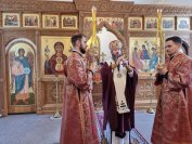 22-В праздник святого великомученика Пантелеимона в старейшем храме города Усть-Каменогорска была совершена Божественная Литургия