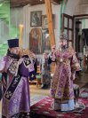 7-Архипастырский визит в город Семипалатинск. Божественная Литургия в Воскресенском кафедральном соборе 