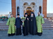2-«Осанна в вышних, благословен Грядущий во имя Господне!».  Божественная Литургия в Андреевском соборе  в день Входа Господня в Иерусалим