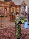 6-«Осанна в вышних, благословен Грядущий во имя Господне!».  Божественная Литургия в Андреевском соборе  в день Входа Господня в Иерусалим