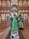 13-«Осанна в вышних, благословен Грядущий во имя Господне!».  Божественная Литургия в Андреевском соборе  в день Входа Господня в Иерусалим