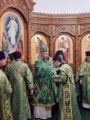 21-«Осанна в вышних, благословен Грядущий во имя Господне!».  Божественная Литургия в Андреевском соборе  в день Входа Господня в Иерусалим
