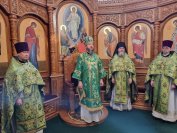 24-«Осанна в вышних, благословен Грядущий во имя Господне!».  Божественная Литургия в Андреевском соборе  в день Входа Господня в Иерусалим