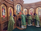 25-«Осанна в вышних, благословен Грядущий во имя Господне!».  Божественная Литургия в Андреевском соборе  в день Входа Господня в Иерусалим
