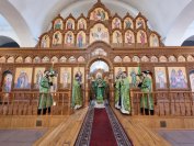 36-«Осанна в вышних, благословен Грядущий во имя Господне!».  Божественная Литургия в Андреевском соборе  в день Входа Господня в Иерусалим
