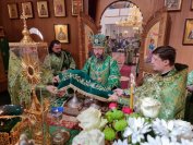 37-«Осанна в вышних, благословен Грядущий во имя Господне!».  Божественная Литургия в Андреевском соборе  в день Входа Господня в Иерусалим
