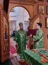 42-«Осанна в вышних, благословен Грядущий во имя Господне!».  Божественная Литургия в Андреевском соборе  в день Входа Господня в Иерусалим