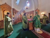 50-«Осанна в вышних, благословен Грядущий во имя Господне!».  Божественная Литургия в Андреевском соборе  в день Входа Господня в Иерусалим