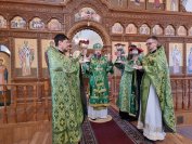 55-«Осанна в вышних, благословен Грядущий во имя Господне!».  Божественная Литургия в Андреевском соборе  в день Входа Господня в Иерусалим