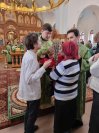 57-«Осанна в вышних, благословен Грядущий во имя Господне!».  Божественная Литургия в Андреевском соборе  в день Входа Господня в Иерусалим