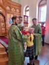 58-«Осанна в вышних, благословен Грядущий во имя Господне!».  Божественная Литургия в Андреевском соборе  в день Входа Господня в Иерусалим