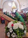 64-«Осанна в вышних, благословен Грядущий во имя Господне!».  Божественная Литургия в Андреевском соборе  в день Входа Господня в Иерусалим
