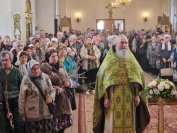68-«Осанна в вышних, благословен Грядущий во имя Господне!».  Божественная Литургия в Андреевском соборе  в день Входа Господня в Иерусалим