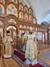 1-Архиепископ Амфилохий возглавил служение Божественной Литургии в главном храме епархии