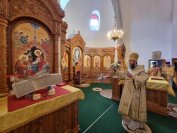 11-Архиепископ Амфилохий возглавил служение Божественной Литургии в главном храме епархии