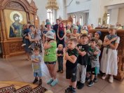 37-Архиепископ Амфилохий возглавил служение Божественной Литургии в главном храме епархии