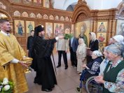 47-Архиепископ Амфилохий возглавил служение Божественной Литургии в главном храме епархии