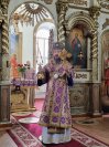 7-Архиепископ Амфилохий совершил Божественную Литургию в кафедральном соборе в честь Воскресения Христова города Семипалатинска