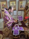 11-Архиепископ Амфилохий совершил Божественную Литургию в кафедральном соборе в честь Воскресения Христова города Семипалатинска