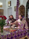 20-Архиепископ Амфилохий совершил Божественную Литургию в кафедральном соборе в честь Воскресения Христова города Семипалатинска