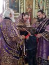25-Архиепископ Амфилохий совершил Божественную Литургию в кафедральном соборе в честь Воскресения Христова города Семипалатинска