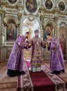 29-Архиепископ Амфилохий совершил Божественную Литургию в кафедральном соборе в честь Воскресения Христова города Семипалатинска