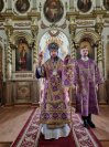 30-Архиепископ Амфилохий совершил Божественную Литургию в кафедральном соборе в честь Воскресения Христова города Семипалатинска