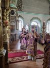 33-Архиепископ Амфилохий совершил Божественную Литургию в кафедральном соборе в честь Воскресения Христова города Семипалатинска