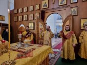 27-Неделя о блудном сыне. Божественная Литургия в главном храме Рудного Алтая