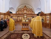 45-Неделя о блудном сыне. Божественная Литургия в главном храме Рудного Алтая