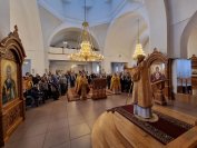 49-Неделя о блудном сыне. Божественная Литургия в главном храме Рудного Алтая
